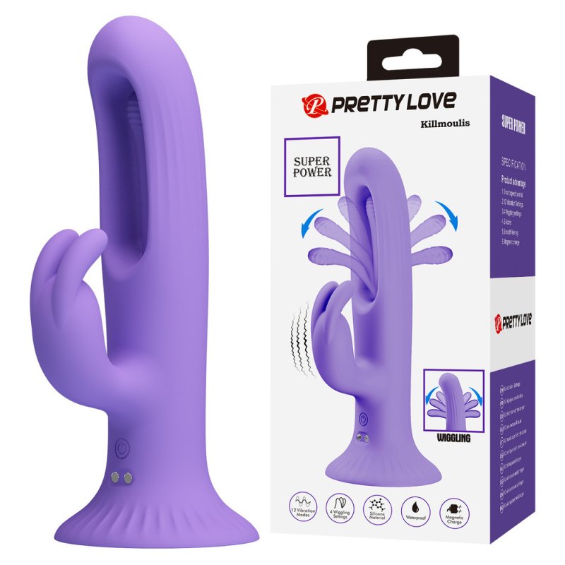 (image for) Prettylove Wiggling Rabbit Vibrator