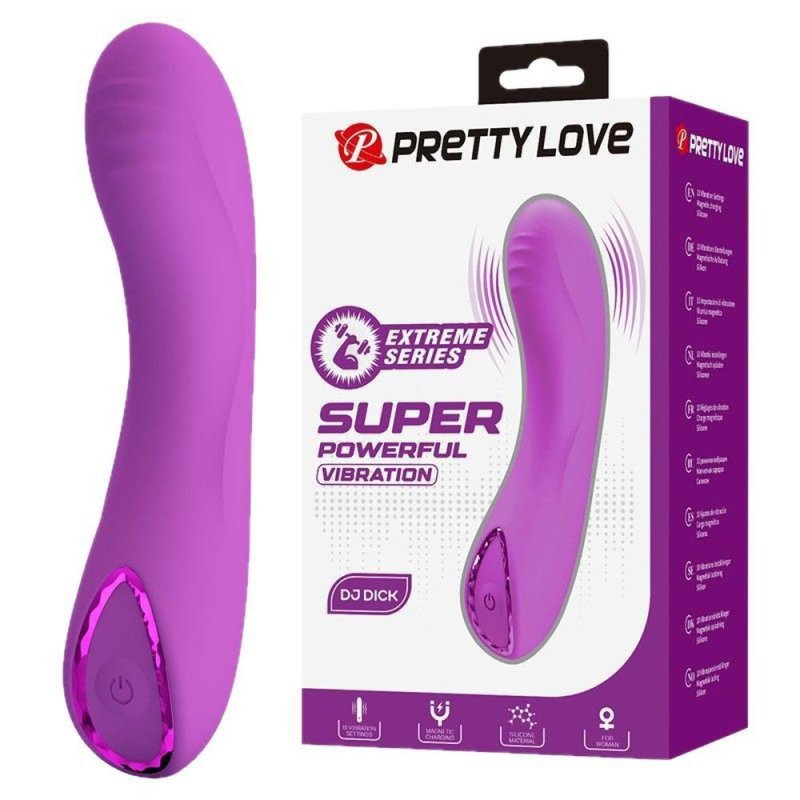 (image for) Prettylove Super Power Purple G-Spot Vibrator