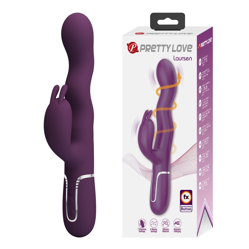 (image for) Prettylove Waving Rabbit Vibrator - Laursen