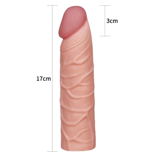 (image for) Add 1" Pleasure X Tender Penis Sleeve