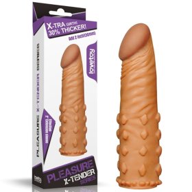 Add 2" Pleasure X Tender Penis Sleeve