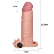 (image for) Add 2" Pleasure X Tender Vibrating Penis Sleeve