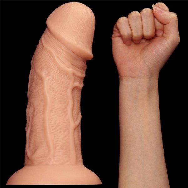 (image for) 8.5'' Realistic Curved Dildo