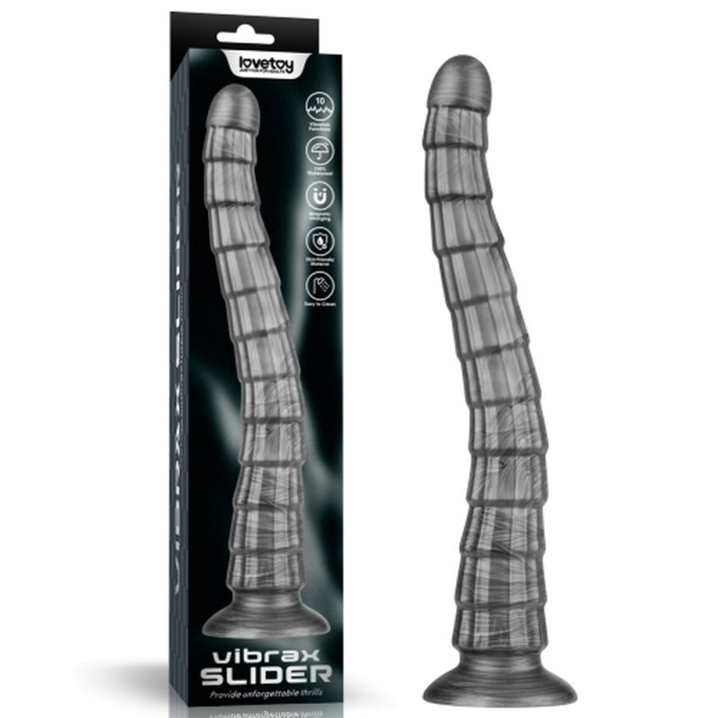 (image for) 14.5\" Vibrating Anal Slider