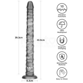 16" Vibrating Anal Slider