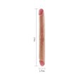 (image for) 17" Realistic Double Penetration Dildo