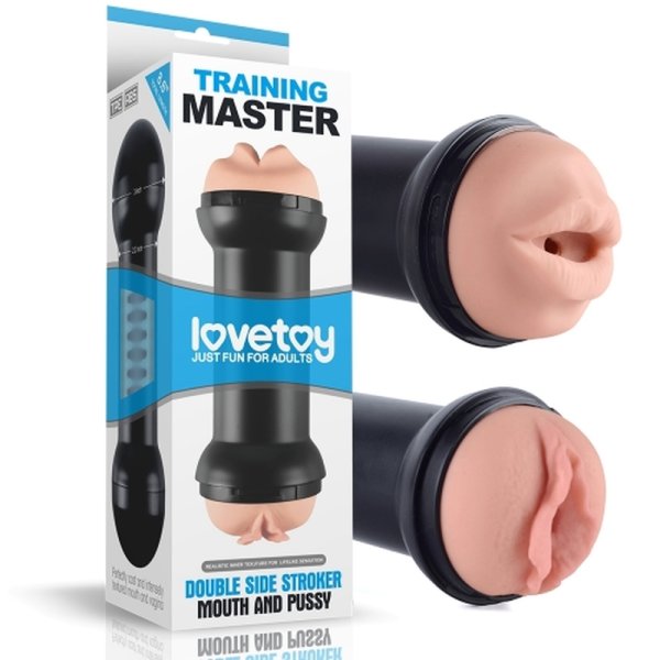 (image for) Training Master Double Side Stroker Mouth and Pussy