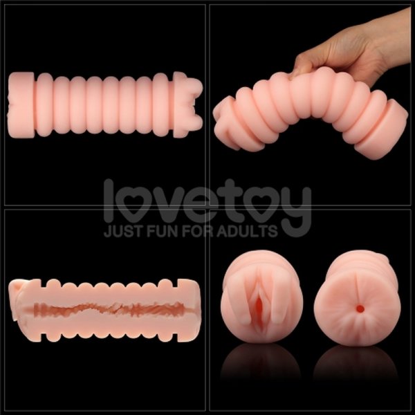 (image for) Virgin-skin Blowout Double Side Stroker Vagina and Anus