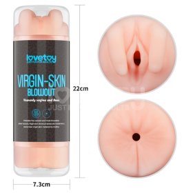 Virgin-skin Blowout Double Side Stroker Vagina and Anus