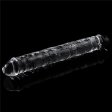 (image for) Flawless Clear Double dildo 12"
