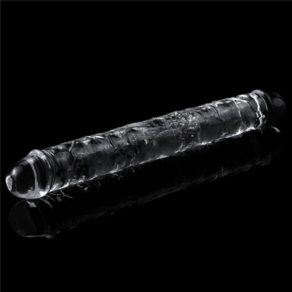 (image for) Flawless Clear Double dildo 12"