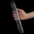(image for) Flawless Clear Double dildo 12"
