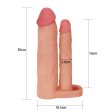 (image for) Add 2" Pleasure X Tender Double Penis Sleeve