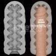 (image for) Knights Ring Vibrating Dual Purpose Sleeve-Spiral