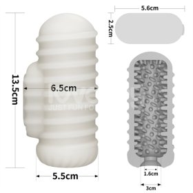 Knights Ring Vibrating Dual Purpose Sleeve-Wavy