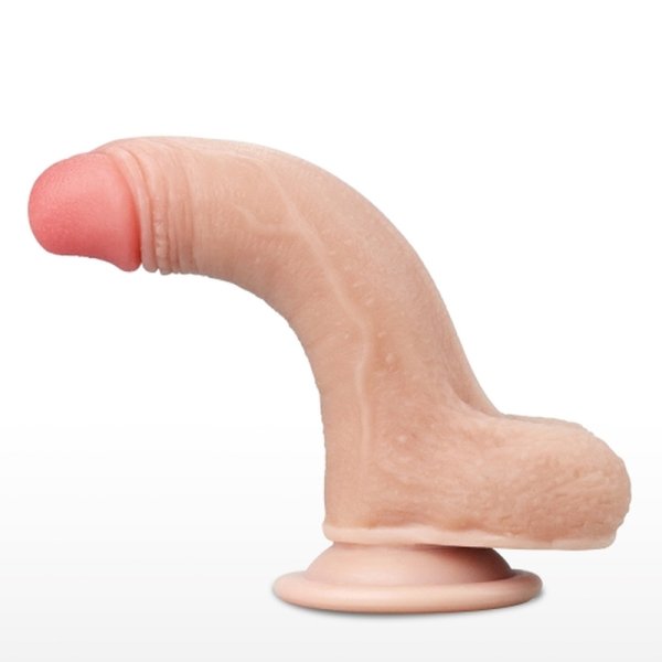 (image for) 7" Sliding Skin Dual Layer Dong