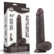 (image for) 9" Sliding Skin Dual Layer Dong