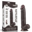 (image for) 9" Sliding Skin Dual Layer Dong