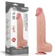 (image for) 14" King Sized Sliding Skin Dual Layer Dong
