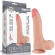 (image for) 8.5" Sliding Skin Dual Layer Dildo