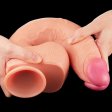 (image for) 12" Dual Layered Platinum Silicone Cock