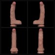 (image for) 8.5'' Dual Layered Silicone Cock