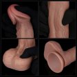 (image for) 9'' Dual Layered Silicone Cock