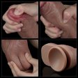 (image for) 10.5'' Dual layered Platinum Silicone Cock