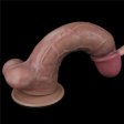 (image for) 10.5'' Dual Layered Platinum Silicone Cock