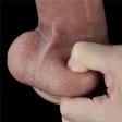 (image for) 10.5'' Dual Layered Platinum Silicone Cock