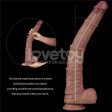 (image for) 16'' Dual Layered Bendable Silicone Cock