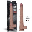 (image for) 16'' Dual Layered Bendable Silicone Cock