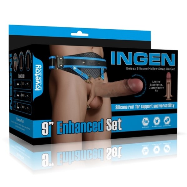(image for) Ingen 9'' Penis Enhancer Strap On