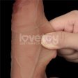 (image for) 8.5'' Sliding Skin Pro Dual Layer Silicone Dong