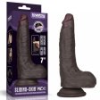 (image for) 7'' Sliding Skin Pro II Dual Layer Silicone Dong