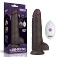 (image for) 8.5" Vibrating Sliding Skin Pro II Silicone Dong