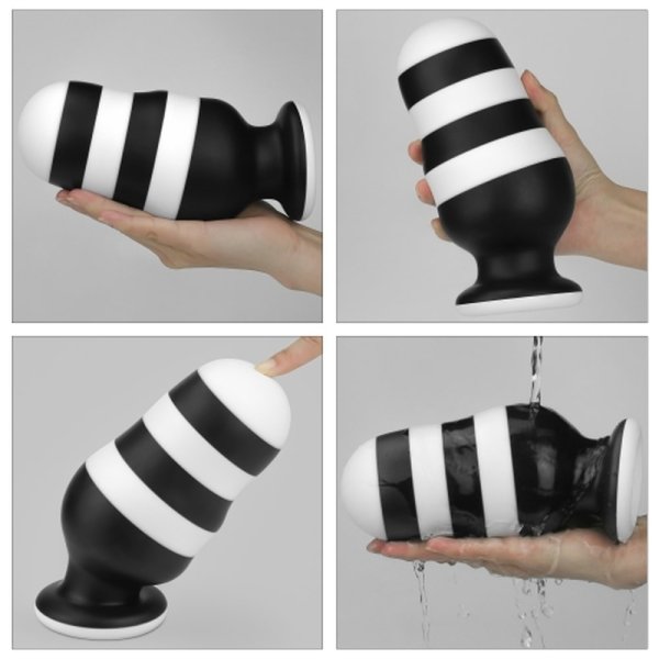 (image for) 7.0" X-Missioner Silicone Butt Plug
