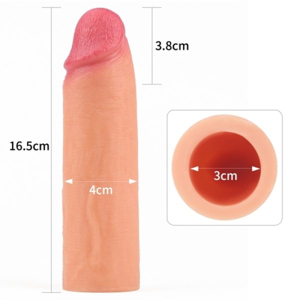 (image for) Add 1.5" Revolutionary Silicone Nature Extender
