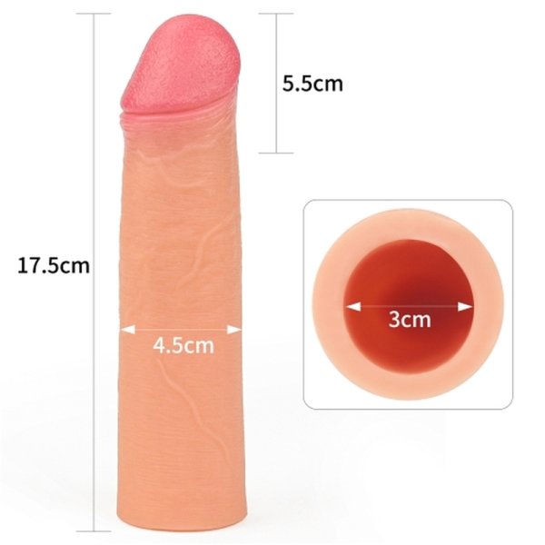 (image for) Add 2" Revolutionary Silicone Nature Extender