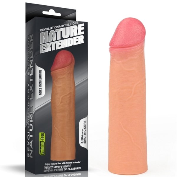 (image for) Add 2" Revolutionary Silicone Nature Extender
