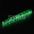(image for) Glow-in-the-dark Twilight Gleam Glass Dildo-Slim Fantasy