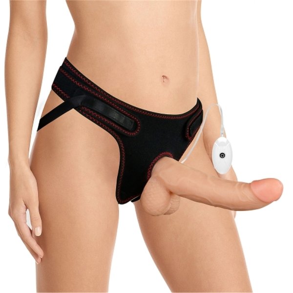 (image for) Vibrating Easy Strapon Set 8.5''