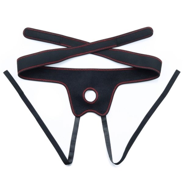 (image for) Vibrating Easy Strapon Set 7.0'' Black