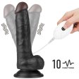 (image for) Vibrating Easy Strapon Set 7.5'' Black