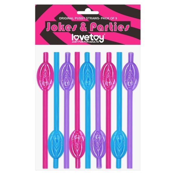 (image for) Original Pussy Straws – Pack of 9