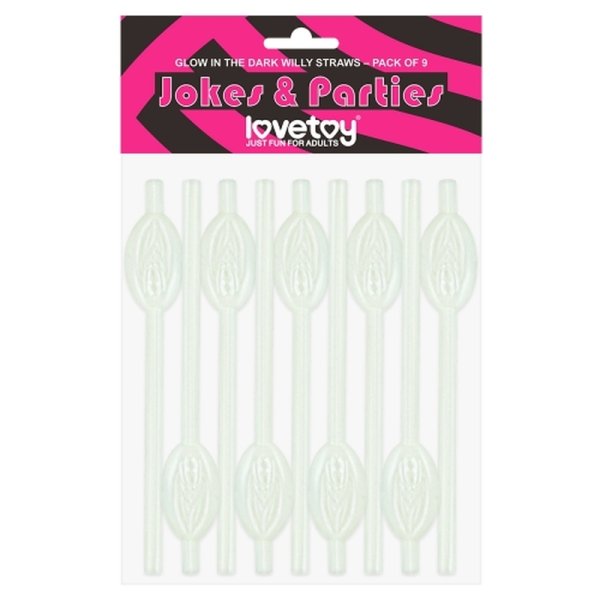 (image for) Glow in the Dark Pussy Straws