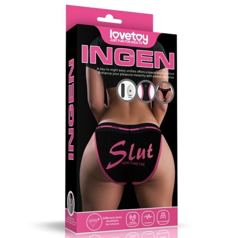 (image for) Printed Vibrating Sexy Panties