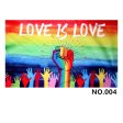 (image for) D700 Love & Peace Gay Pride Flag