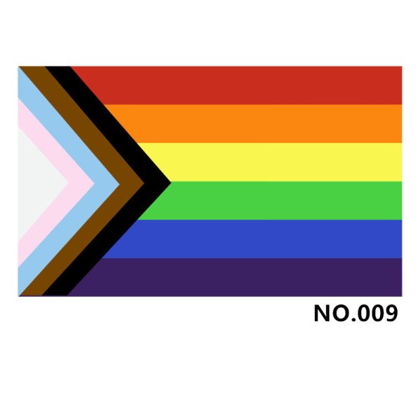 (image for) D700 Love & Peace Gay Pride Flag