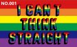 (image for) D702 Gay Pride LGBT Waving Flag